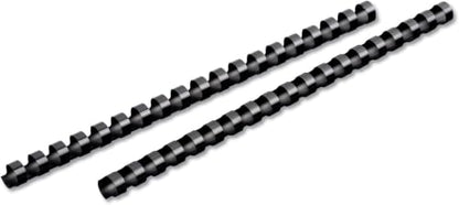 Mead CombBind Binding Spines/Spirals/Coils/Combs, 1/2", 85 Sheet Capacity, Black, (4000134), 125 Count (Pack of 12) - size: 1/2" (Pack of 12)