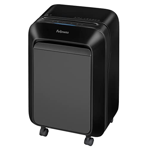 Fellowes LX210 P-4 Micro-Cut Paper Shredder, Jam-Proof Heavy-Duty Paper Shredder for Office, 16 Sheet Capacity, Black - style: 16-Sheet