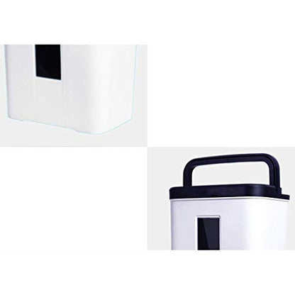 Mini Paper Shredder-5-Sheet Cross-Cut Paper Shredder with Pullout Basket, Shredders for Small Office, Home Use