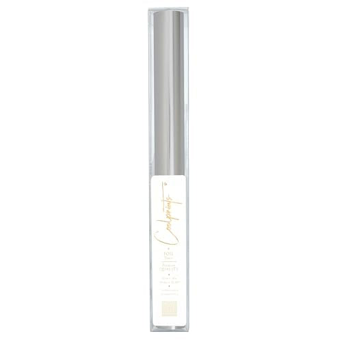 Coolprints Toner Foil Roll Laser & Laminator 12.6in x 32.8ft (Matte Silver) - color: Matte Silver