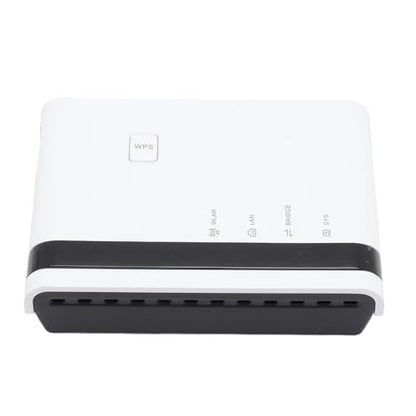 Wireless Print Server, Support up to 4 Printers with USB 2.0 Port and 100Mbps Network Bridge, for OS, Standalone Mode Available, Ideal for Homes, Warehouses, Stores (US Plug)