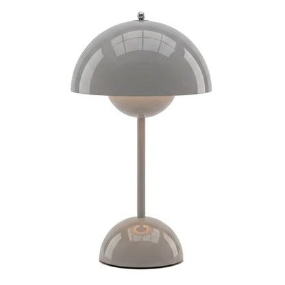 NordGlow Scandinavian LED Desk Lamp – Gray, Adjustable Dimmable Table Lamp, Modern Minimalist Design, Energy-Efficient LED, Home & Office Lighting - color: Gray