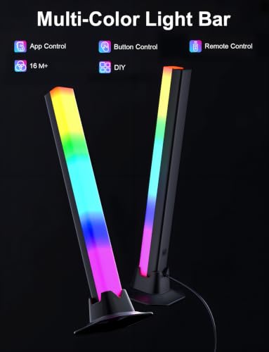RGB IC LED Light Bar, TV Backlights 16.53 inches - size: 16.53 inches(tall, Rectangular Design)