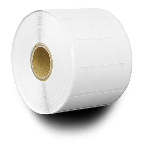 Direct Thermal Labels, 2.25" x 0.75", 1700/Roll, 10 Rolls | Zebra & Rollo Compatible, 1" Core, Permanent Adhesive, Perforated - size: 2.25" x 0.75" - 10 Rolls