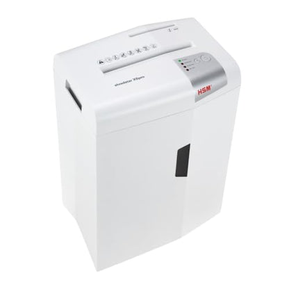 HSM shredstar X6pro, 6-Sheet Micro-Cut Paper/CD/Card Shredder, P-5 Security Level, 5.3 Gallon, White - size: 6 sheet, style: micro cut