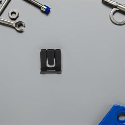 30pcs Black External Retaining Rings Made of 65mn Spring Steel for Office Chair Gas Lift Cylinder Repair, Anti-loosening and Anti-Vibration Clips for Lifting Furniture Assembly