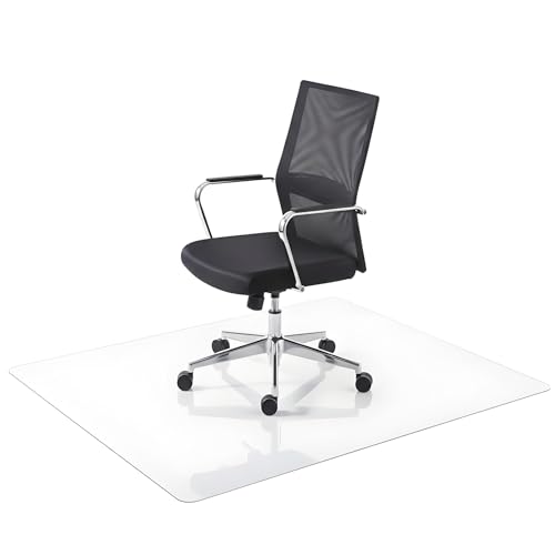 12" - 72" Clear Desk Chair Mat Heavy Duty Office Chair Mat for Carpet Sturdy Transparent Computer Chairs Mats, Under Table Protector Carpeted Floors Mats, Easy to Clean