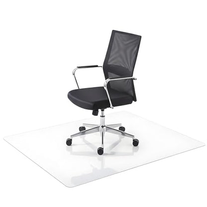 12" - 72" Clear Desk Chair Mat Heavy Duty Office Chair Mat for Carpet Sturdy Transparent Computer Chairs Mats, Under Table Protector Carpeted Floors Mats, Easy to Clean