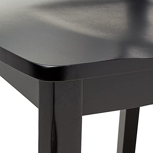 Homestyles Blair Black Dining Chairs, Set of 2