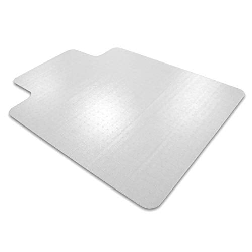 Ultimat FR1113423LR Polycarb Lip Chair Mat Low/Med Pile Carpets 48X53 - size: 48" x 53"
