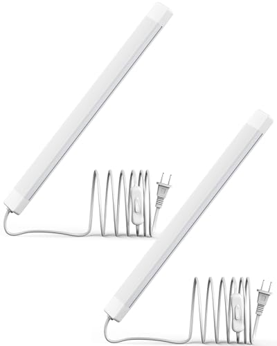 ASOKO 16 Inch Under Counter Light 700LM 6000K Kitchen 2Pack - color: Cool White, size: 16 Inch 1-Bar 2-Pack
