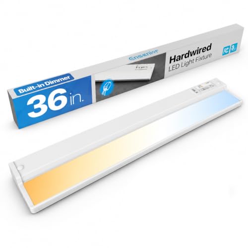 Hardwired Under Cabinet Lighting, 36 Inch 18W Linkable Under Cabinet Lights - color: 1 Pack, size: 36 Inches