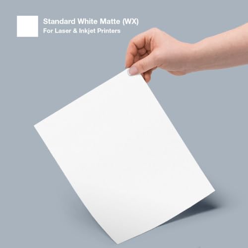 OnlineLabels 3.5" x 5" & 6.75" x 4.5" Labels - White Matte - 10 Sheets - size: 10 Sheet Pack
