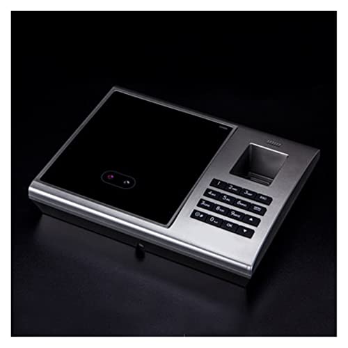 Time Clock, Employee Time Clock Fingerprint Identification Punch Card Machine for Small and Medium-Sized Enterprises for Business, Office