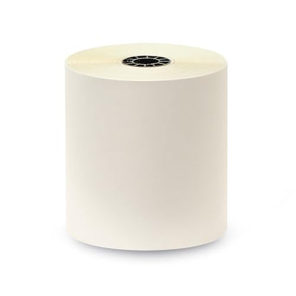3" x 95' 2-PLY CARBONLESS WHITE/CANARY PoS RECEIPT PAPER - 50 ROLLS - size: 3" x 95' 2-Ply W/C