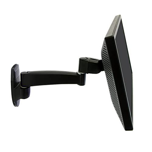 Ergotron – 200 Series Single Monitor Arm, VESA Wall Mount – for Monitors Up to 38 Inches, 0 to 25 lbs – One Extension - style: One Extension