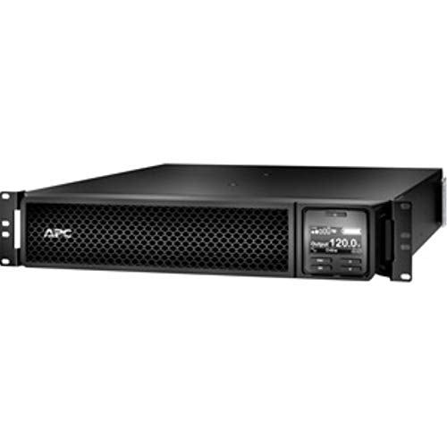 APC UPS 2200VA Smart-UPS Single Phase Online Uninterruptible Power Supply, Rack Mount UPS (SRT2200RMXLA) - size: 2200VA, style: Rack Mount