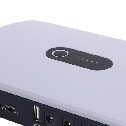 10400mAh Portable LFP UPS Battery Backup Power Supply for Router Modem Devices Compact Energy Star Certified 100 240V US Plug