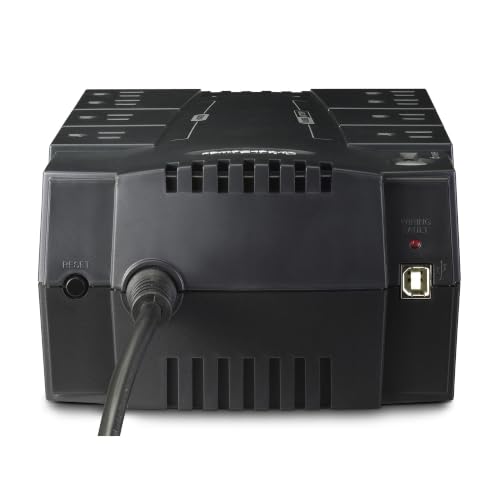 CyberPower CP550SLG Standby UPS Battery Backup and Surge Protector | Surge Protector, 550VA/330W, 8 Outlets, UL Certified - size: 550VA, style: Compact