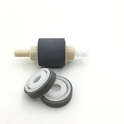 2PC X RM1-6414-000 Paper Pickup Roller Compatible with HP P2035 P2035n P2055 P2055d P2055dn P2055x Compatible with Canon D1120 D1150 D1170 D1180D D1320 D1350 D1370 MF 5850 5880 5950 5960 6160