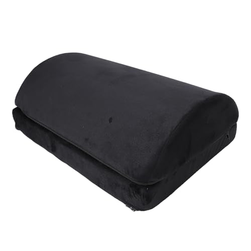 RiToEasysports Foot Rest, Adjustable Height Memory Foam Ergonomic Comfortable Foot Stool for Home Office Workers Remote Employees and Study Spaces