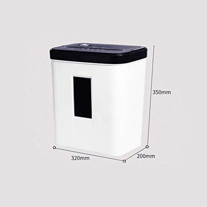 Mini Paper Shredder-5-Sheet Cross-Cut Paper Shredder with Pullout Basket, Shredders for Small Office, Home Use
