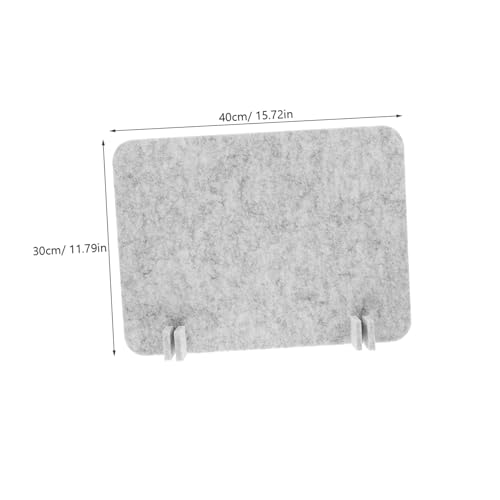 Felt Desk Privacy Panel Freestanding Divider for Office Desks