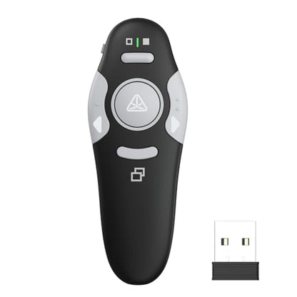 QUI 2 Pack Presentation Clicker Wireless Presenter, Black