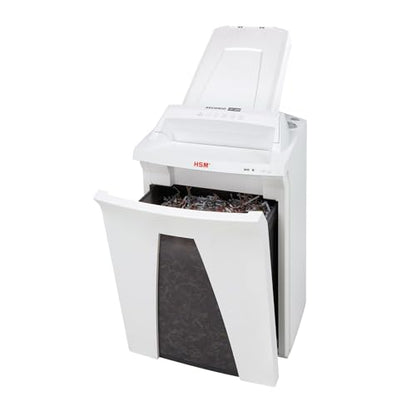 HSM SECURIO AF300 Cross-cut Shredder with automatic paper feed; shreds up to 300 automatically/19 manually; 9 gallon capacity - size: 300 sheet, style: cross cut