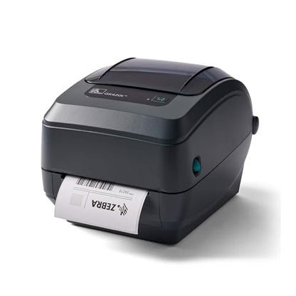 Zebra GK420T 4 Inch Thermal Label Printer USB and Ethernet, Renewed | 4-Inch Print Width, Thermal Transfer and Direct Thermal, 203 Dpi, Up to 5 Ips, USB 2.0 and 10/100 Ethernet