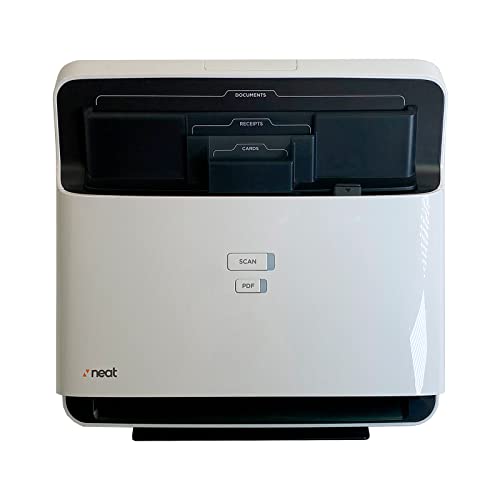NeatDesk Desktop document scanner and digital filing system- Blue