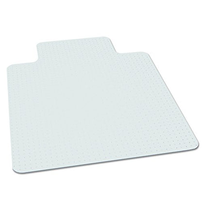 Carpet Chair Mats for Low Pile, 45-Inch by 53-Inch with Lip, Clear Vinyl - size: 45" x 53", style: Lip (25 x 12)