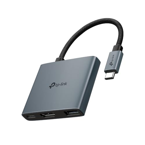TP-Link USB C Hub 3-in-1 Multiport Adapter (UH3020C) Plug and Play - size: 3-in-1 USB C Hub
