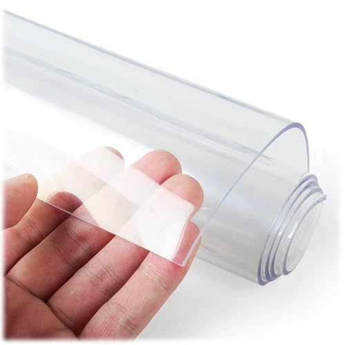 Office Chair Mat for Hardwood Floor, Clear PVC Floor Protector Mat for Rolling Chairs 32 36 44 48 55" Home & Office Rectangle Hard Floor Protection Mats