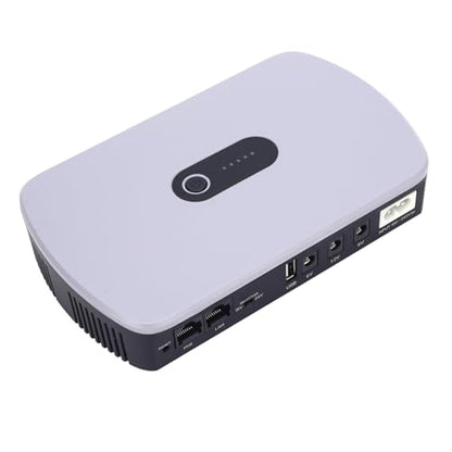 10400mAh Portable LFP UPS Battery Backup Power Supply for Router Modem Devices Compact Energy Star Certified 100 240V US Plug