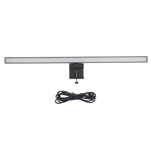 Computer Screen Lamp Light Bar, USB Powered Dimmable LED Task Lamp with Touch Control, No Glare Eye - Caring Screen Light Bar for Home Office and Laptop Monitors