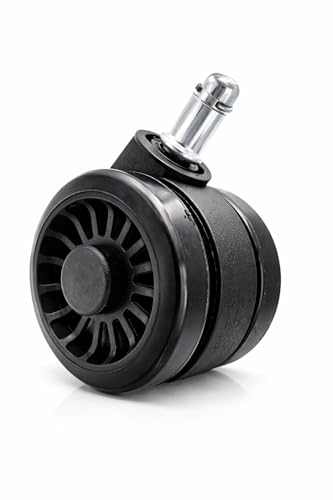 Office Chair Caster Wheels, Heavy Duty Replacement, Set of 5 Tech Team