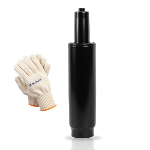 8.4-10.9 Inches Office Chair Cylinder Replacement, TOP-Activated - color: Matte Black, size: 2.4‘’ Height Range