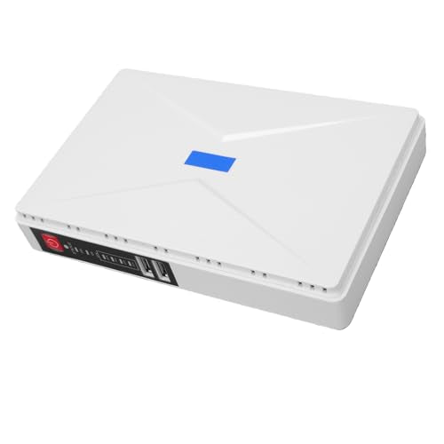 LICAEVEY Mini UPS 8800mAh Battery Backup Uninterruptible Power Supply for WiFi Router, DC Router Backup Battery, Protection for Modem Internet, Home Office Security System (US Plug)