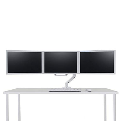 Ergotron HX Triple Monitor Bow Kit Fits up to 24" (2.7-13.8kg) - color: White
