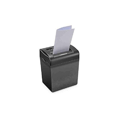 Shredder-Compact Desktop-High-Security 4-Sheet Micro-Cut Paper Credit Card Shredder Black