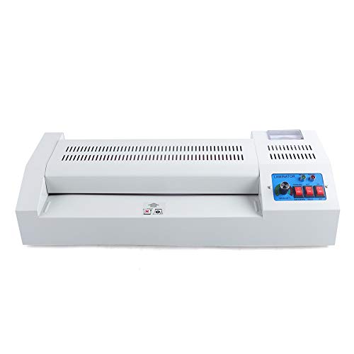 110V 600W Electric Thermal Laminator Machine for A4/A3 Paper Hot/Cold Roll Laminating Machine No Bubbles Machine,Commercial Laminator Machine for Office School Business Use