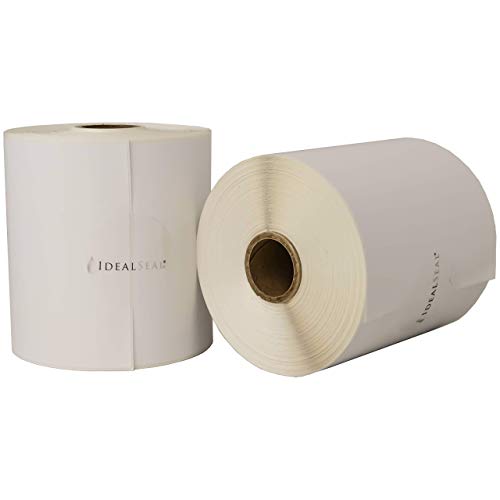 4in. x 1,800in. 745-0 Continuous Direct Thermal Shipping Labels for PB J645,J644, 1E03, 1E23 and 1E26 Label Printers (2 Pack)