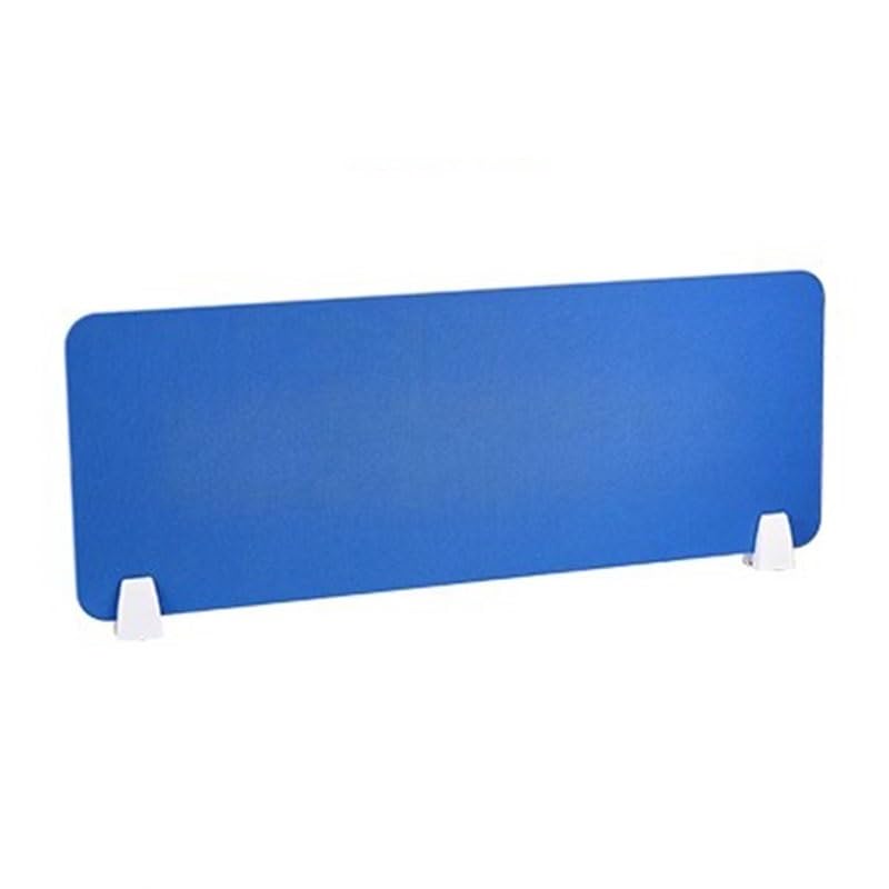 Removable Desk Dividers with 2 Clips Privacy Screens for Classrooms Ideal Teachers Office Cubicle Partitions Enhance Focus & Productivity - color: Blau (1), size: 100x30cm