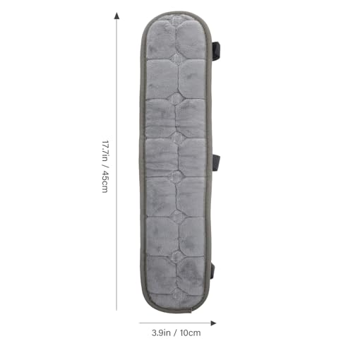 SEWACC 1 Pair Office Chair Armrest Pads, Elastic Arm Rest Covers for Desk Chair, 17.71 x 3.93 Inch - color: Grey