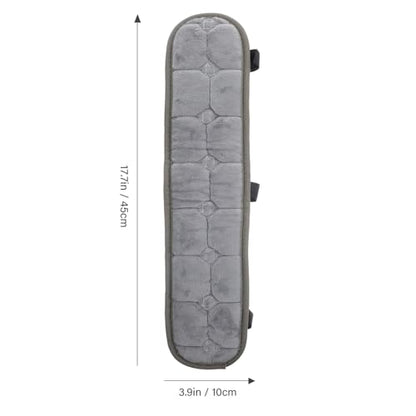 SEWACC 1 Pair Office Chair Armrest Pads, Elastic Arm Rest Covers for Desk Chair, 17.71 x 3.93 Inch - color: Grey
