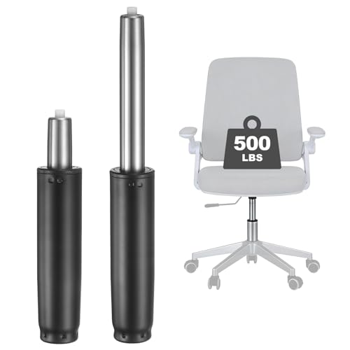 uxcell Office Chair Gas Cylinder, 15.4 Inch Class 3 Gas Cylinder Replacement Universal Hydraulic Pneumatic Lift Piston for Office Gaming Chair Desk Stools, Black - color: Black, size: 15.4 Inch