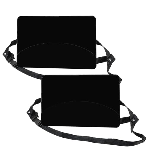 Foot Hammock for Plane Travel Essentials Relax Your Foot Rest for Airplane Gadgets Adjustable Airplane Travel Accessories for Flight Essentials,Office,Desk (Black, 2 Pack)