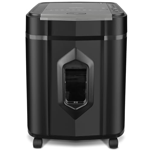 Aurora High Security 120-Sheet Auto Feed Micro-Cut Paper and Credit Card Shredder with 5 Gallon Pullout Basket / 60 Minutes/Security Level P-5 - style: 120-Sheet Auto Feed MicroCut / P5
