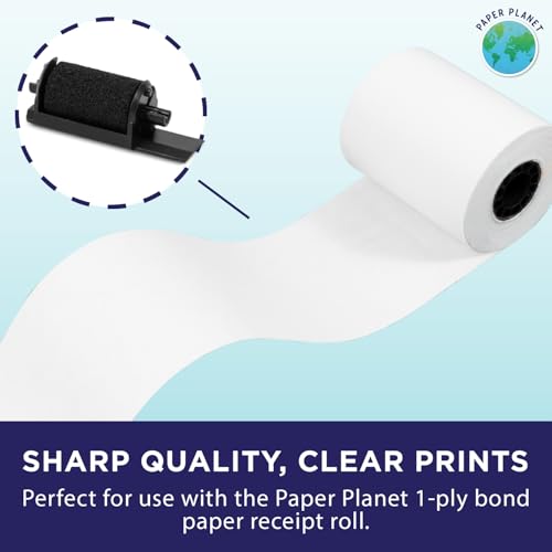 PaperPlanet Black Calculatior Ribbons for IR40 | 5 Pack